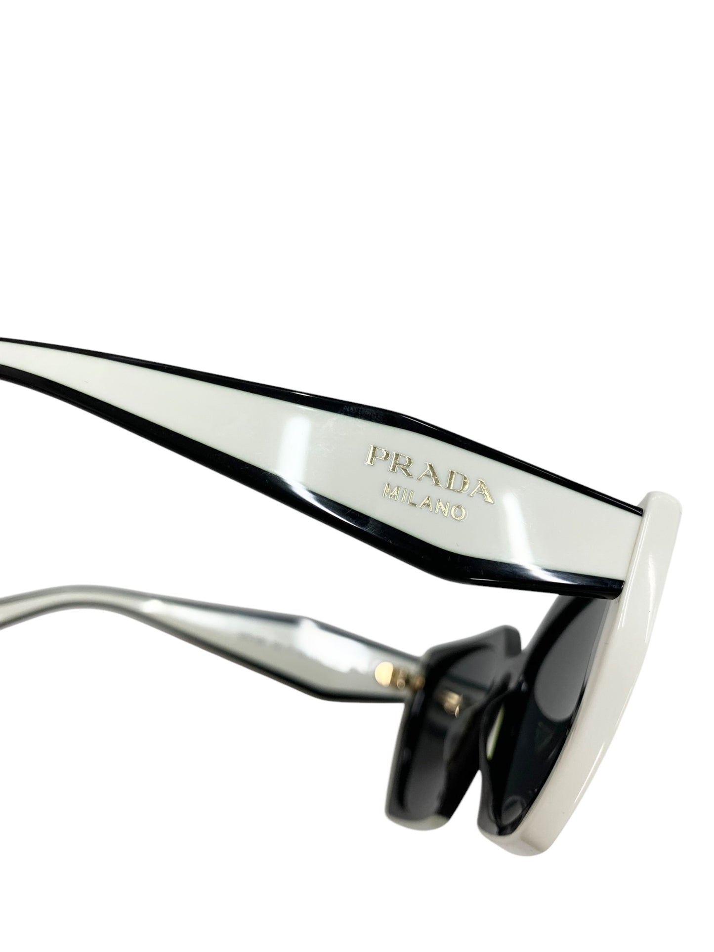 プラダ SPR15W サングラス ブラック セルフレーム ボストン ITAPZZ6UGT5S
