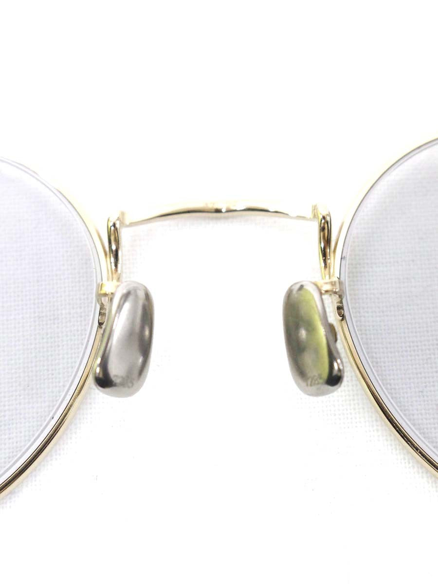 アイヴァン7285 メガネ MODEL219 ゴールド C.901 ANTIQUE GOLD IT6DTFSIH9TM