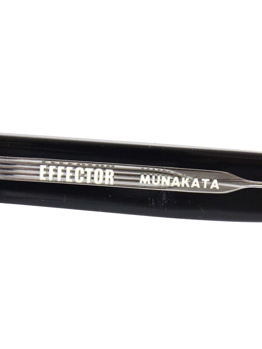 エフェクター MUNAKATA メガネ ブラック セルフレーム フルリム スクエア IT52CECQ18A0