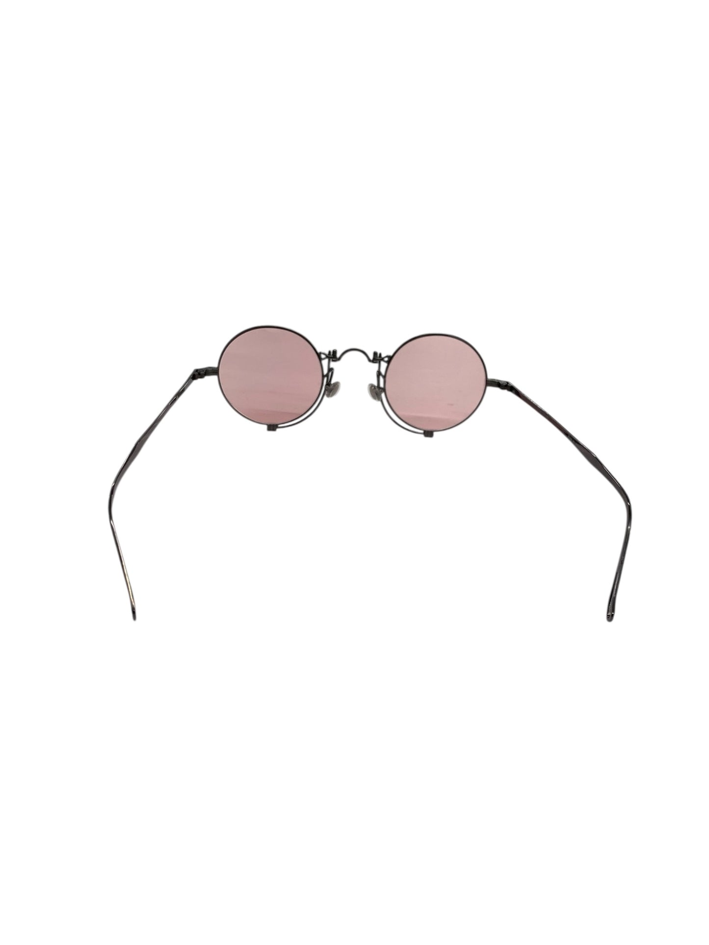 マツダ 10601H サングラス フルリム ラウンド(丸メガネ)彫金 グレー メタルフレーム ITXM4O6VKN5X