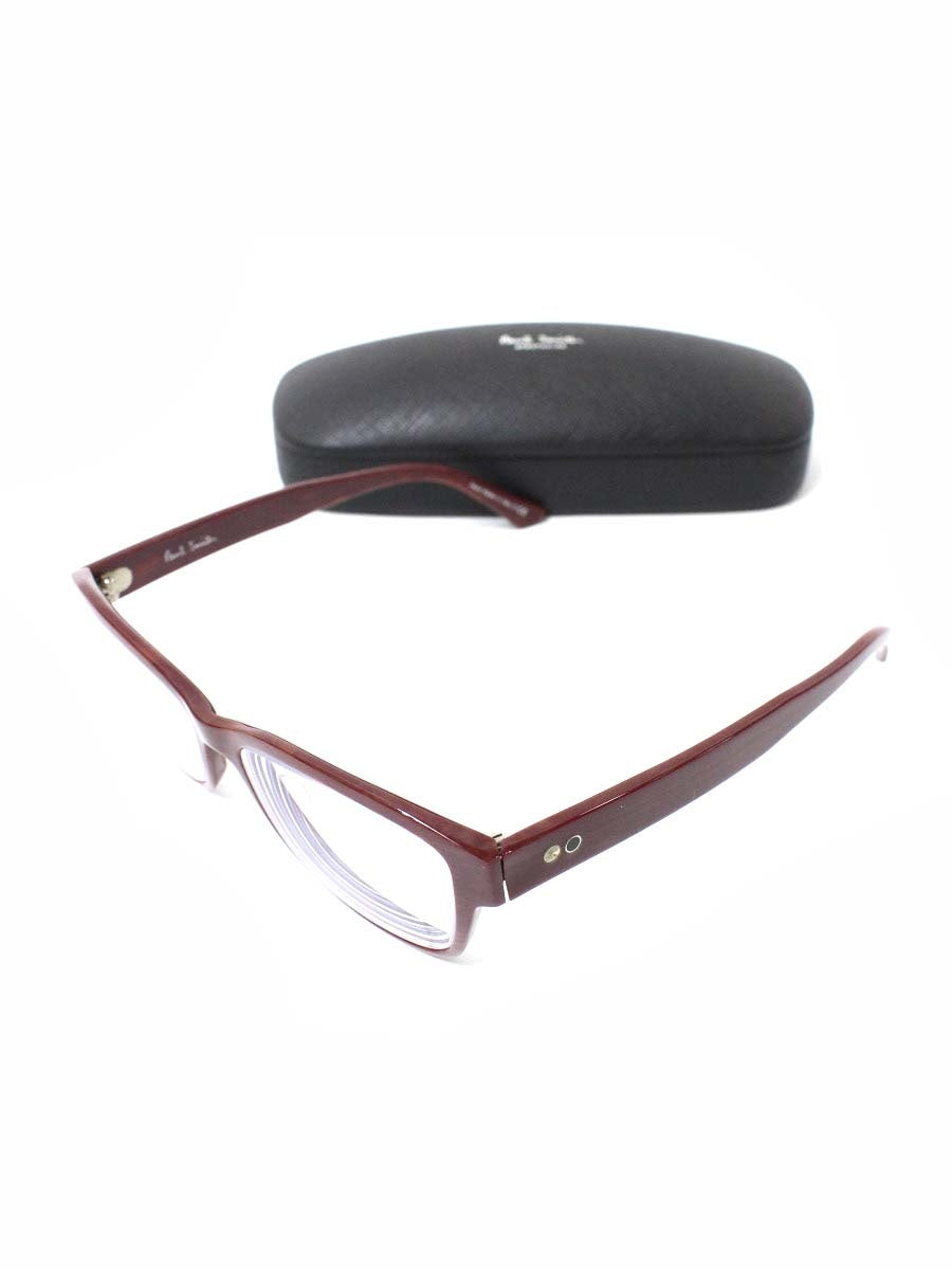 ポールスミス PM8120 メガネ ボルドー セルフレーム フルリム ウェリントン ITGEWJG4LBLW