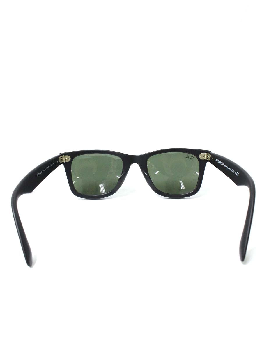 レイバン ORIGINAL WAYFARER CLASSIC RB 2140-F 901-S サングラス ブラック ローブリッジフィット ITLCKU8NAN36