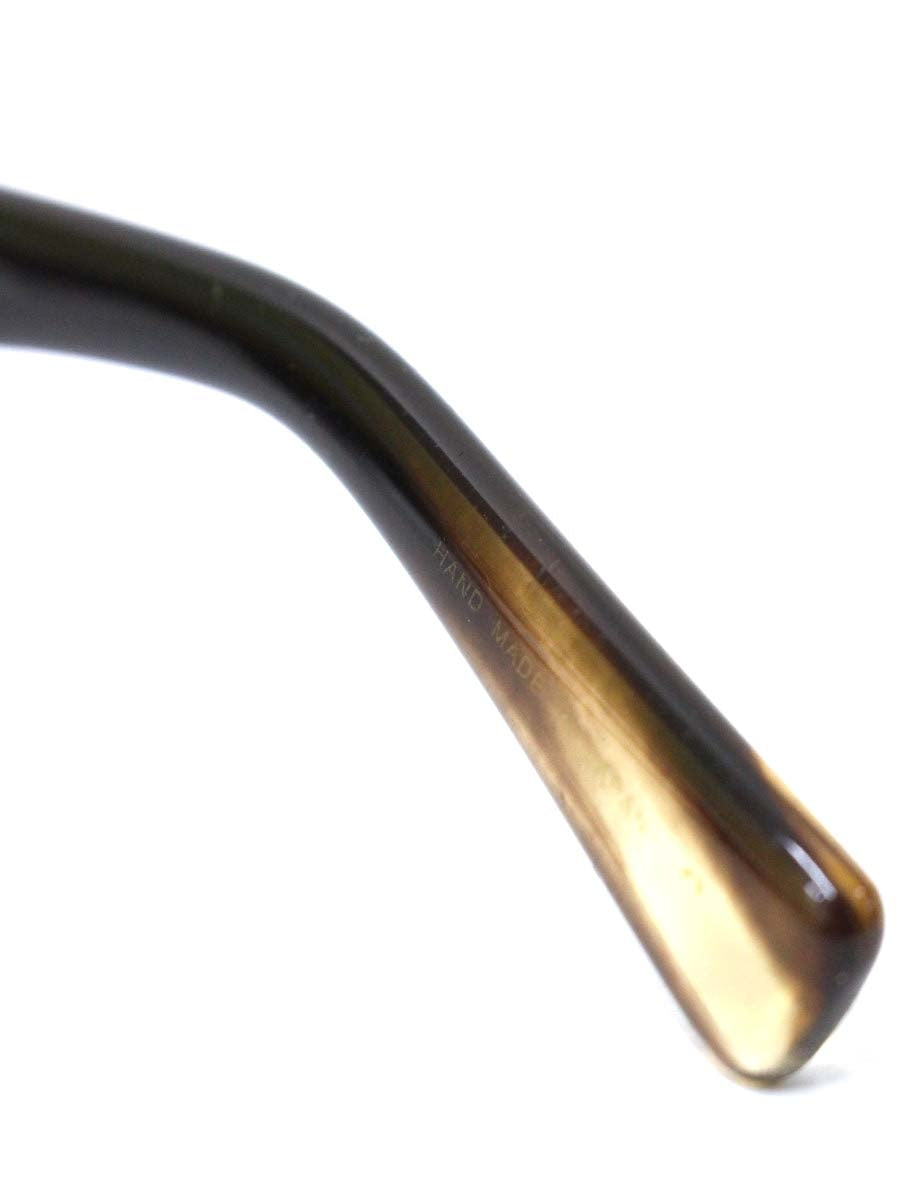 角矢甚治郎 其拾八 メガネ ブラウン セルフレーム フルリム スクエア ITIYDGE5T740