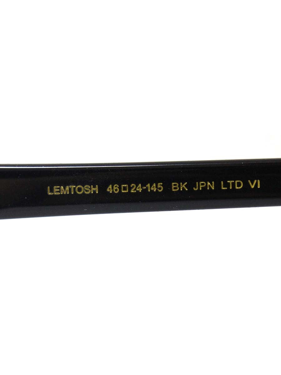 モスコット LEMTOSH メガネ ブラック/クリスタル セルフレーム フルリム ボストン ITDV1H2R5QCG