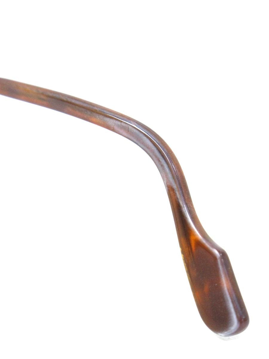 アンバレンタイン FRORA メガネ ブラウン メタルフレーム ウェリントン ITC4TX960Q6C