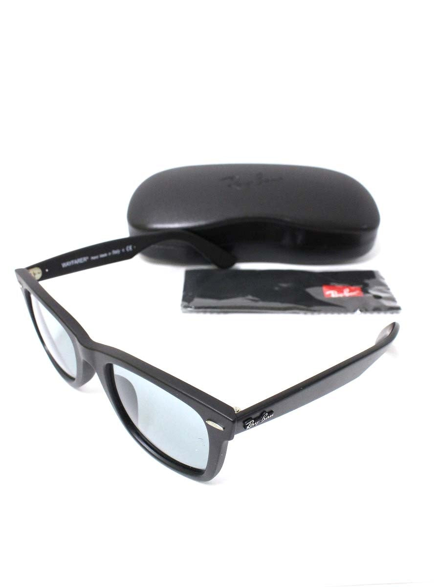 レイバン WAYFARER RB2140F 901S サングラス ブラック セルフレーム フルリム ウェリントン ×TAKUYA KIMURA IT9FJWQZ7FPK