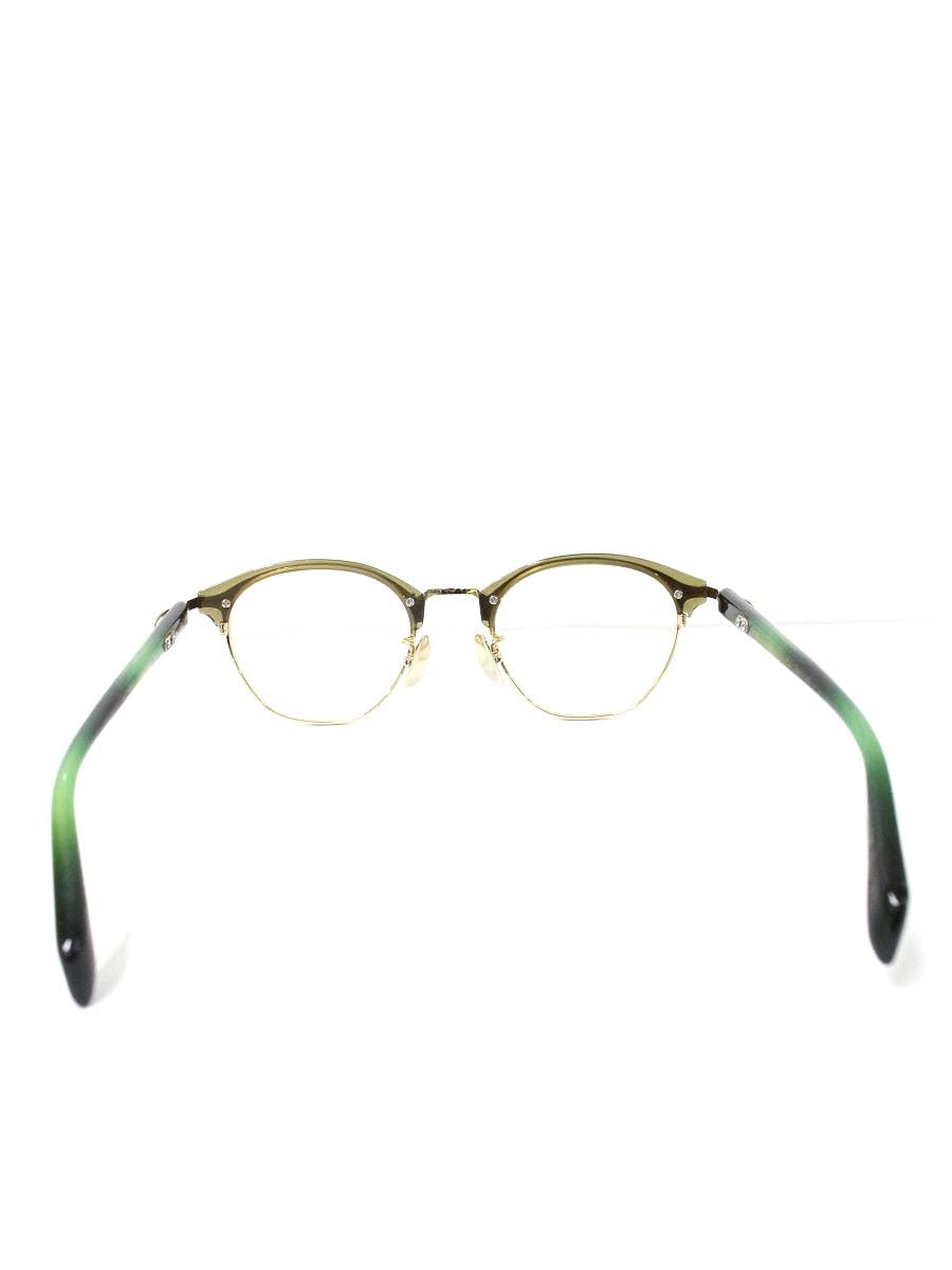 トレミーフォーティエイト KB-013 メガネ ゴールド バッファローホーン チタニウム ボストン ITQO12DE2FKK