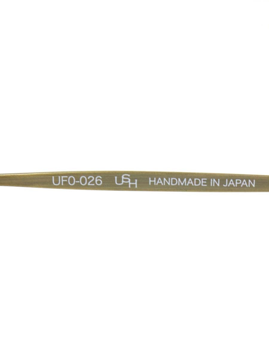 アッシュ UFO-026 メガネ ブラウン セルフレーム フルリム ボストン ITUZC26TG0LU