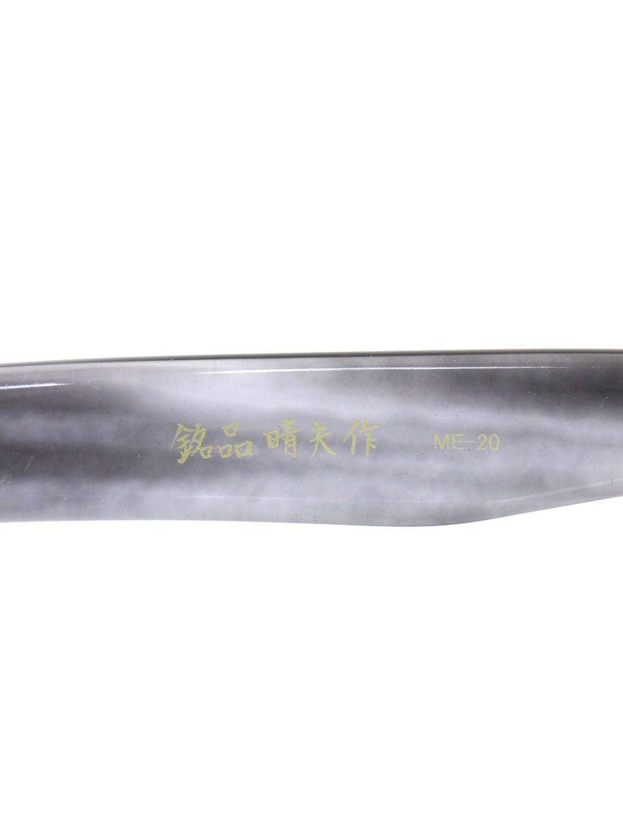 銘品晴夫作 ME-20 メガネ グレーササ CELLLOID ウェリントン ITXRDUF6RCLA