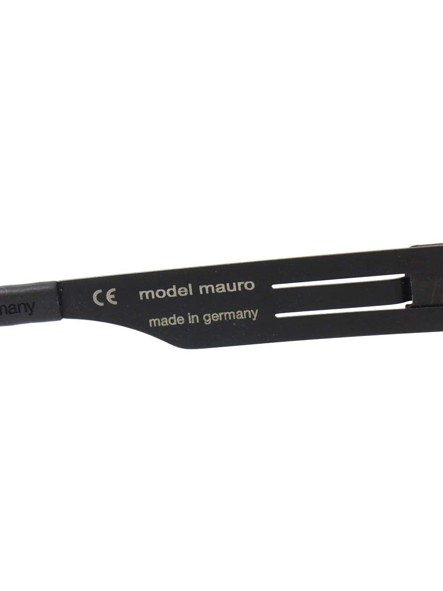 アイシーベルリン mauro 863424 眼鏡 メガネ ブラック メタルフレーム フルリム ITN8CE5SKF38