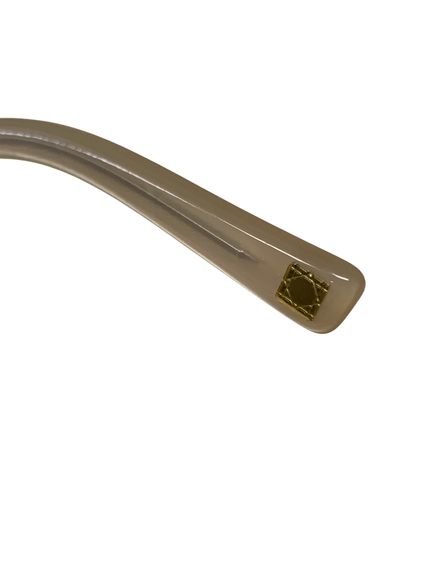 クリスチャンディオール 163FM サングラス ブラウン セルフレーム フルリム カナージュ IT3D71IL25V4