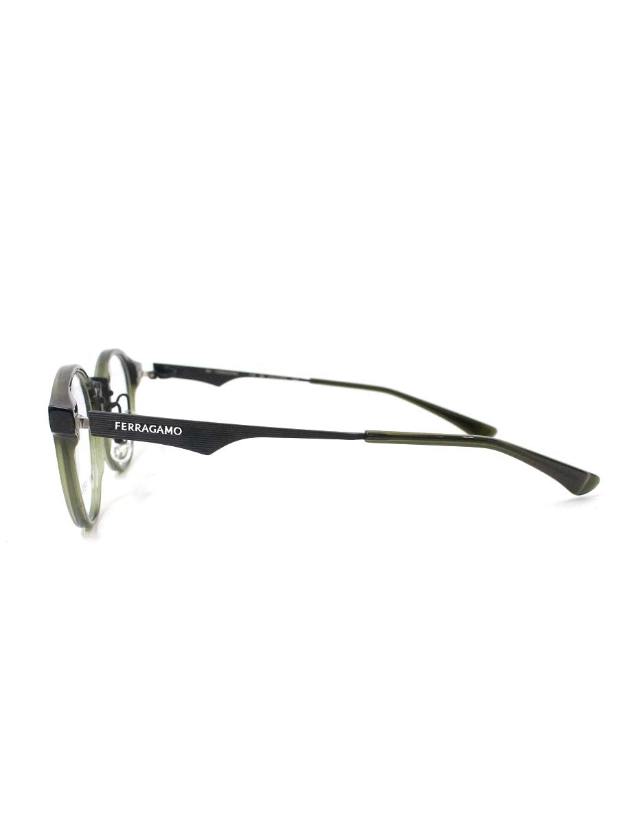 フォーナインズ フェラガモ SF9019 メガネ グリーン Salvatore Ferragamo チタニウム IT3EIRY853EU