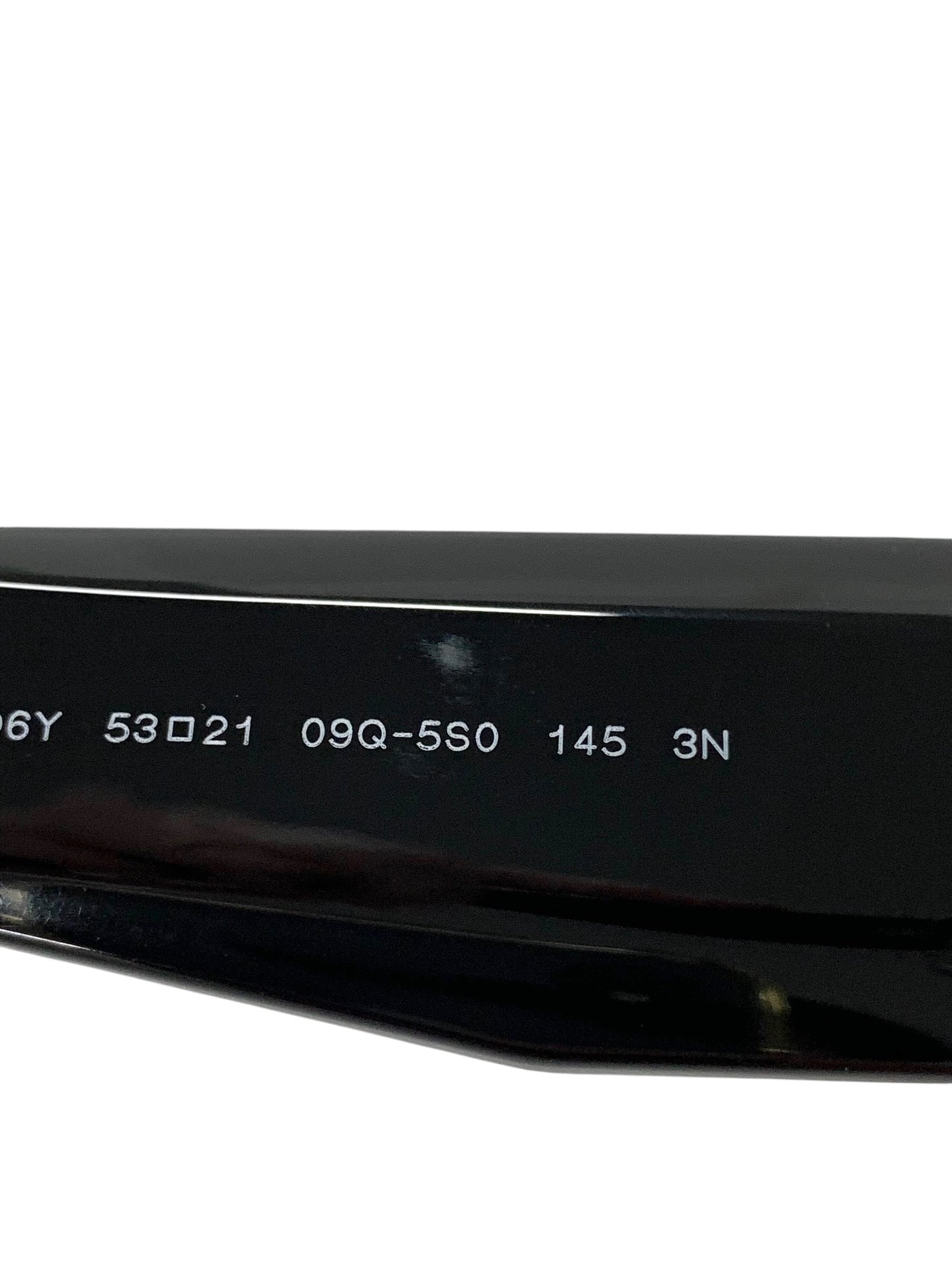プラダ SPR06Y サングラス ブラック 16K2K1 ロゴ セルフレーム フルリム スクエア ITXNU3NZSSH8