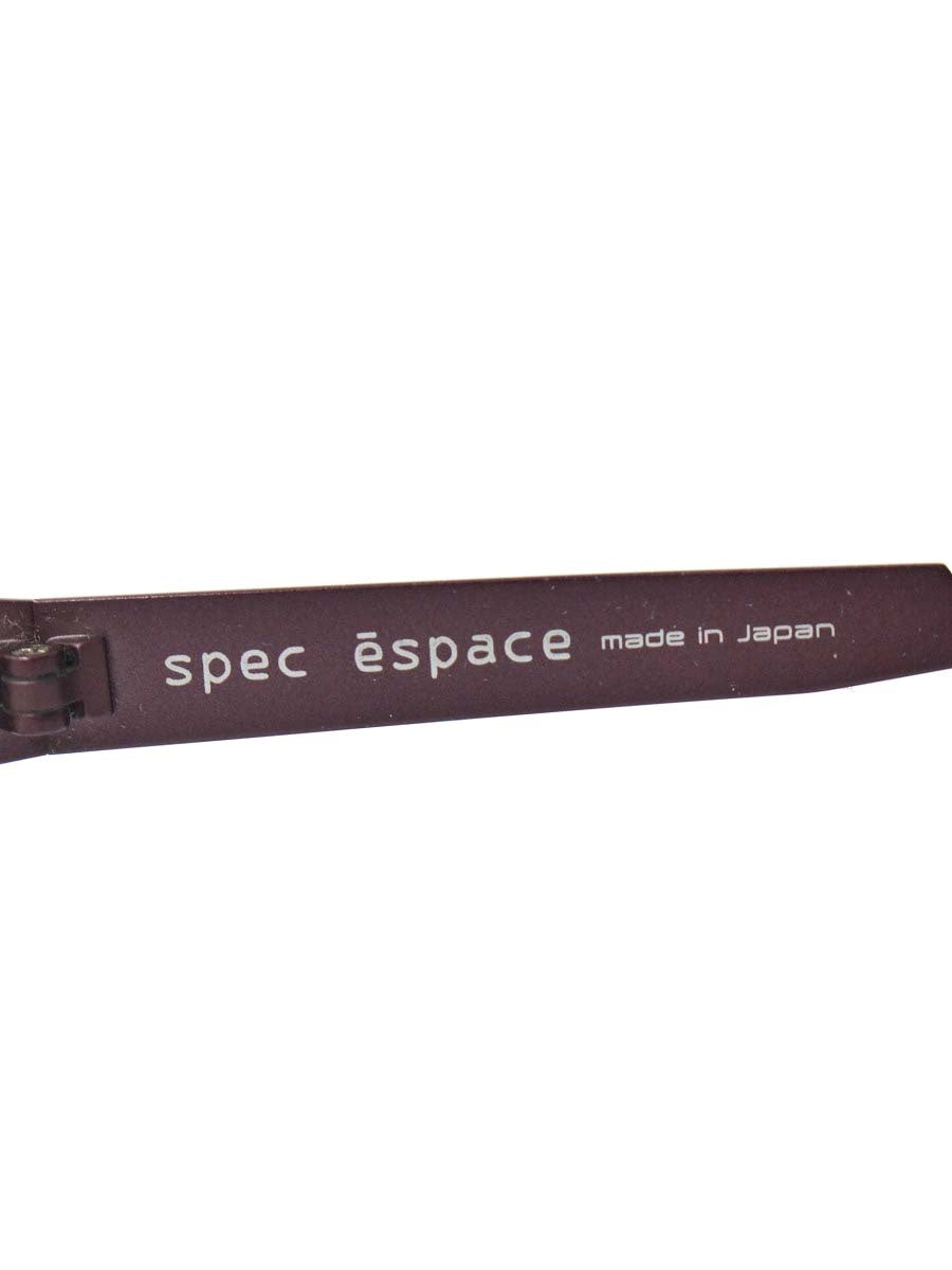 スペックエスパス ES-6071 メガネ ボルドー 二枚シート メタル ITA217K5A7Q8