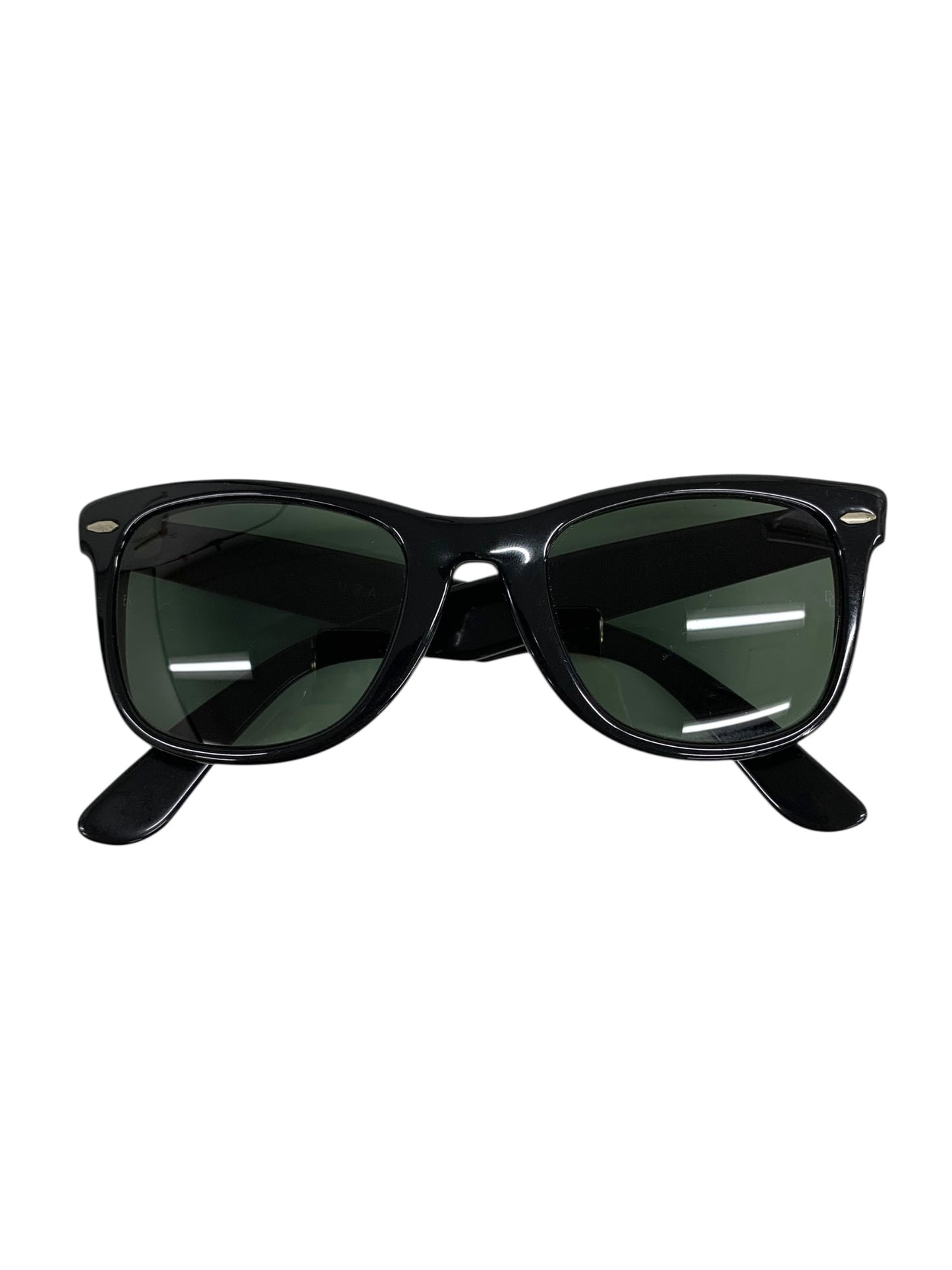 レイバン WAYFARER B&L5022 サングラス ブラック ウェイファーラー セルフレーム フルリム ウェリントン USA製 IT0BM8HRY7BS
