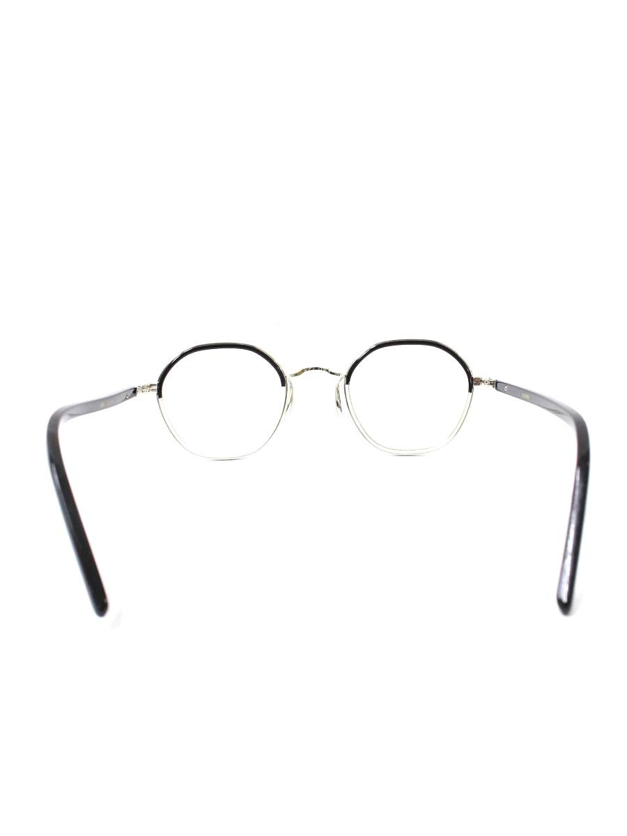 ayame(アヤメ) メガネ シルバー HEX ヘキサゴン  インナーリム ツーブリッジ ITAAVIG06IJ9