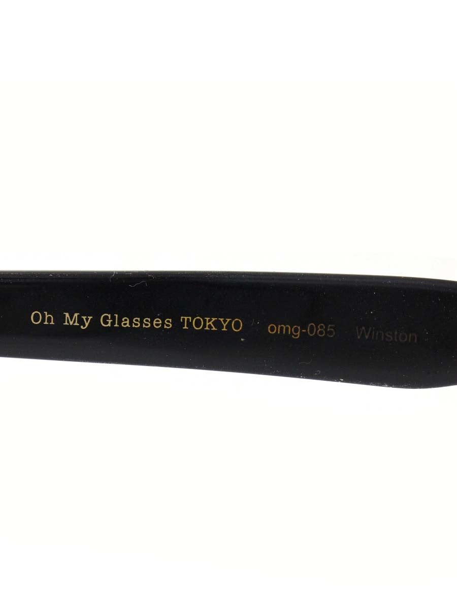 オーマイグラス東京 omg-085 メガネ ブラック セルフレーム フルリム ITNQPQS89BQV