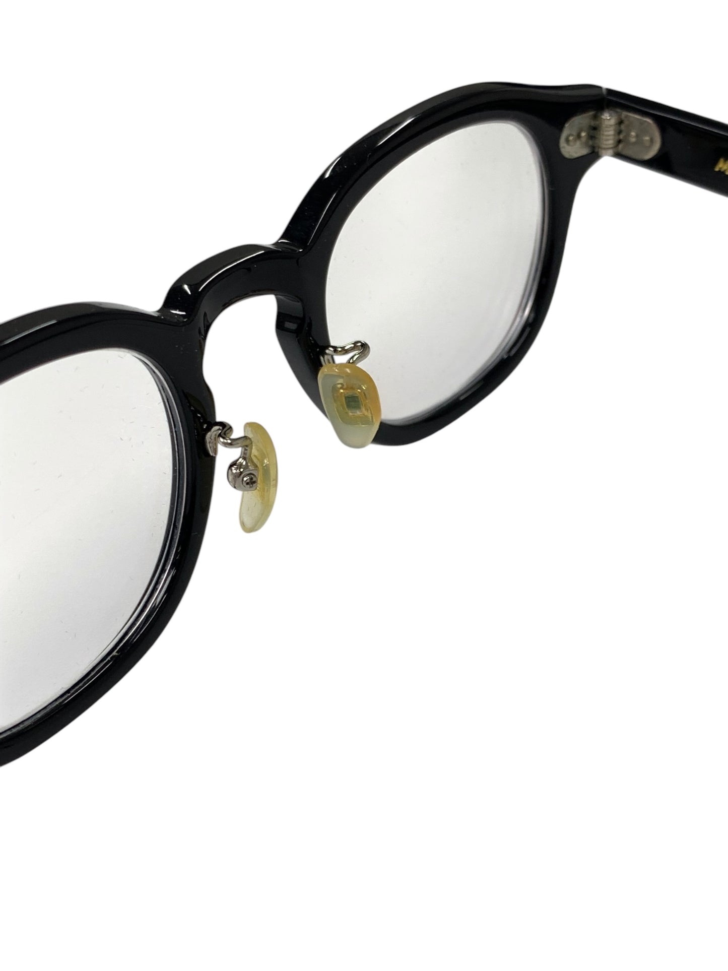 モスコット LEMTOSH サングラス ブラック セルフレーム フルリム ウェリントン 別売 純正クリップオン(CLIPTOSH46)同梱 ITR8WH2X32Q0