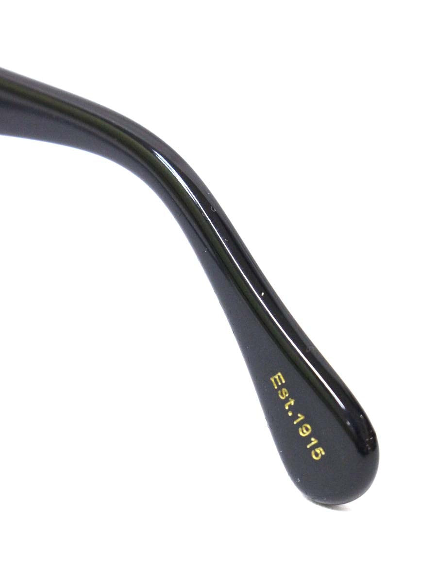 モスコット LEMTOSH メガネ ブラック セルフレーム フルリム ウェリントン ITFTFT5NWY14