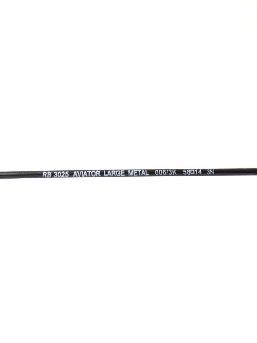レイバン サングラス AVIATOR CLASSIC RB3025 ブラック メタルフレーム フルリム ITTHPS61B7G2