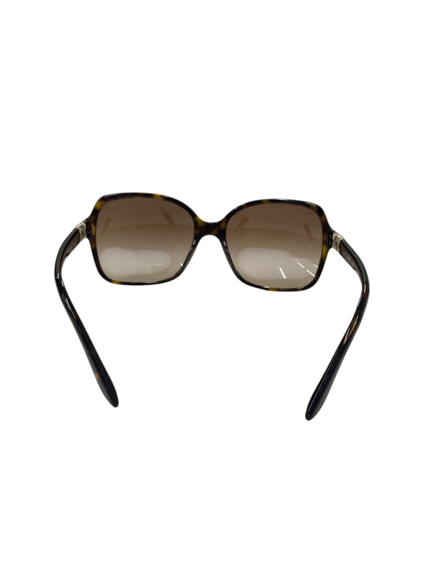 ブルガリ 8164-B-F サングラス ブラウン パレンテシス ラインストーン IT40J68ED83S