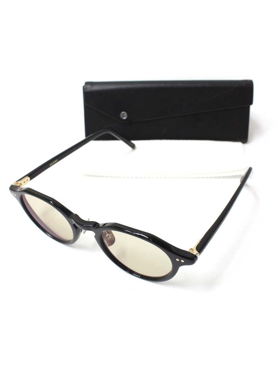 ayame(アヤメ) SPIKE メガネ ブラック セルフレーム ボストン型 ITV0PBV0Y7RS