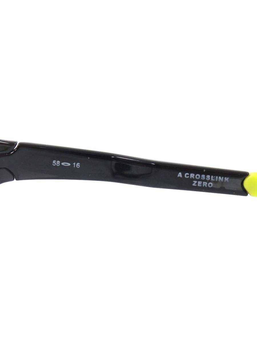 オークリー クロスリングゼロ OX8080-0258 メガネ ブラック/蛍光グリーン IT26YA6MR72S