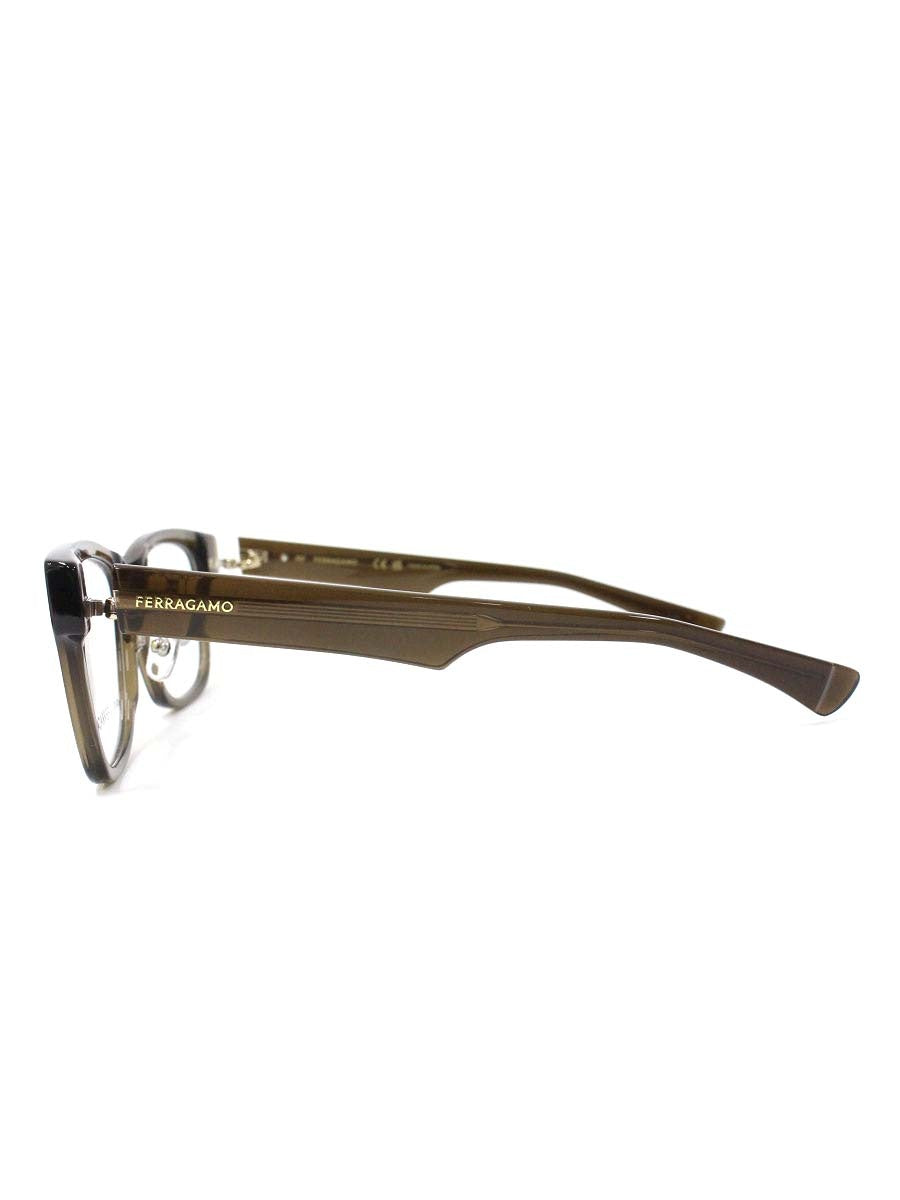フォーナインズ SF9016 210 メガネ ブラウン 999.9×Ferragamo コラボ セルフレーム フルリム ウェリントン ITIF4HBQ7KBC