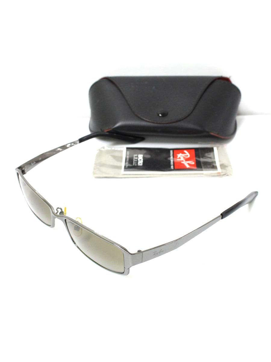 レイバン RB3326 サングラス シルバー ガンメタル スクエア ITOWBFYM06U0