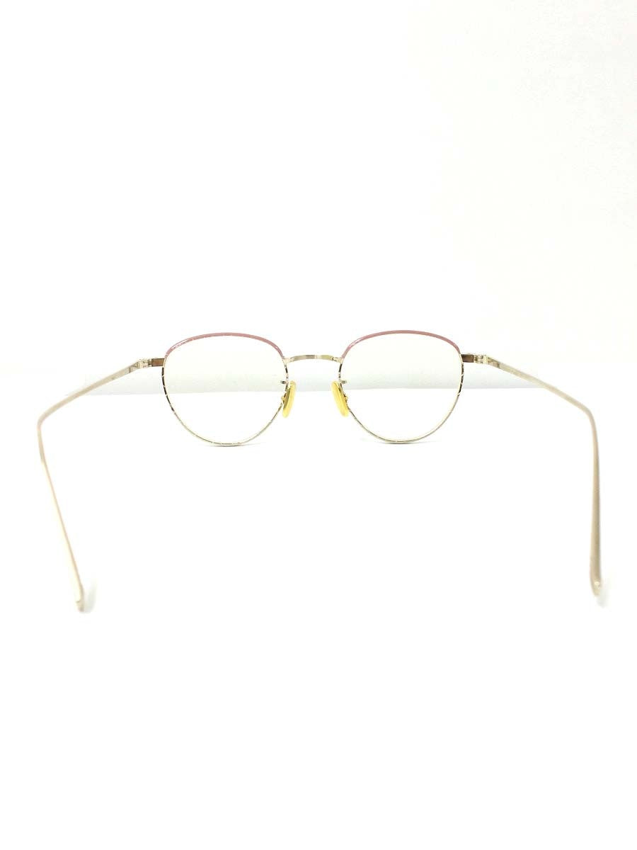 オージーバイオリバーゴールドスミス Architect メガネ ピンク メタルフレーム フルリム ボストン ITC7YRJF6K5N