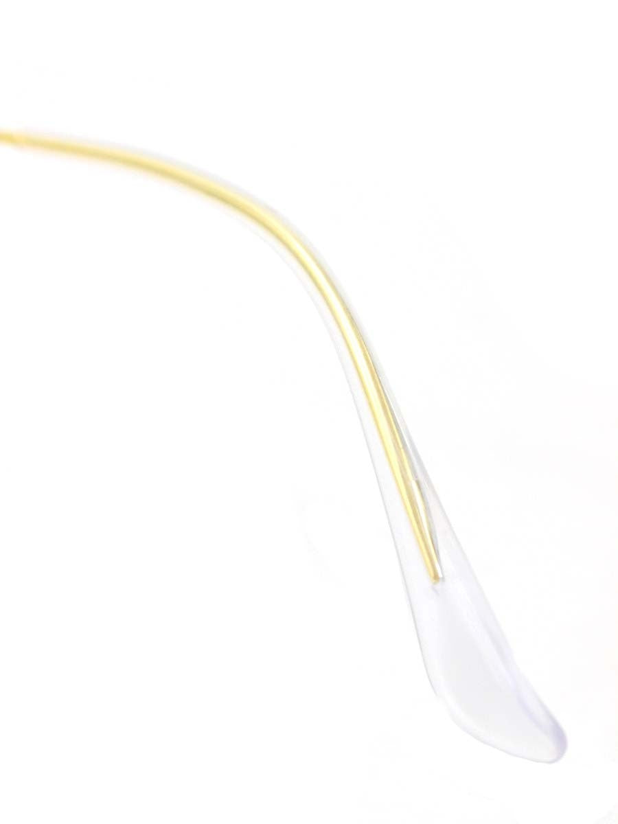 レイバン ROUND TITANIUM OPTICS RB8247V メガネフレーム ゴールド チタニウム ITHGQUQ7C6PC