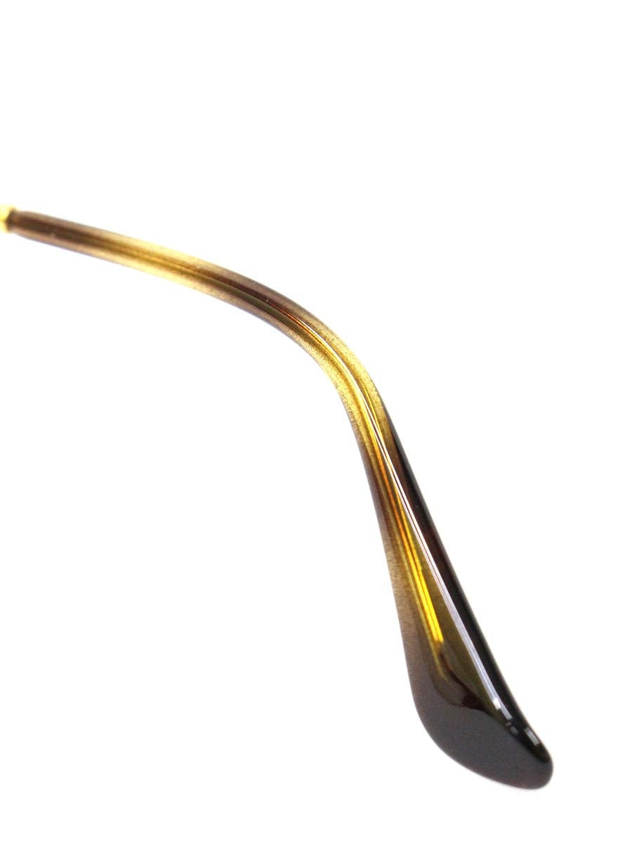 レイバン ROUND METAL RB3447V メガネ ハバナ/ゴールド メタルフレーム フルリム ラウンド IT6DDLD9F1JW