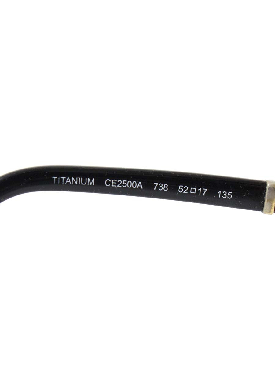 クロエ CE2500A メガネ シルバー メタルフレーム フルリム スクエア IT0YFSLLBXGT