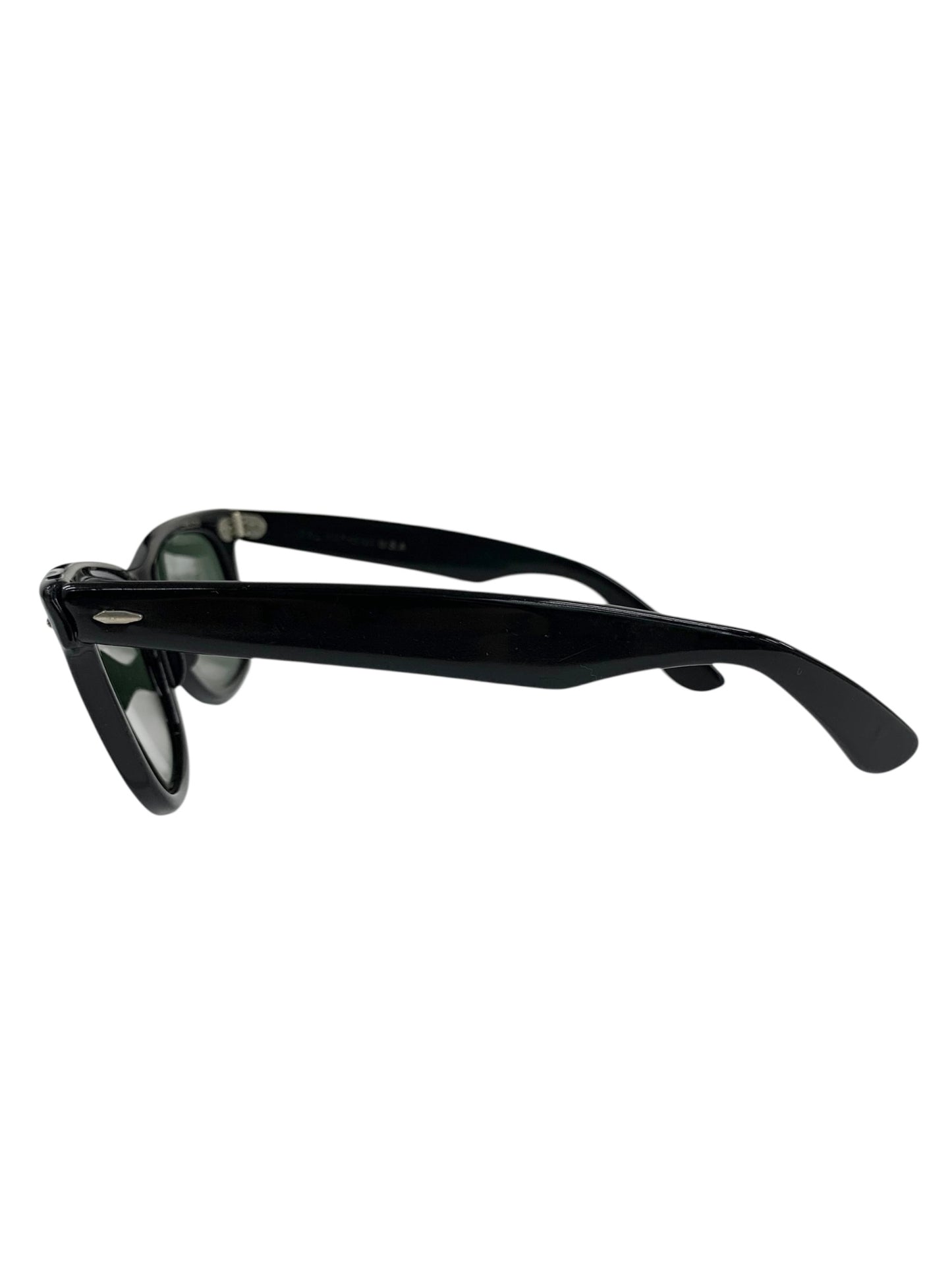 レイバン WAYFARER B&L5022 サングラス ブラック ウェイファーラー セルフレーム フルリム ウェリントン USA製 IT0BM8HRY7BS