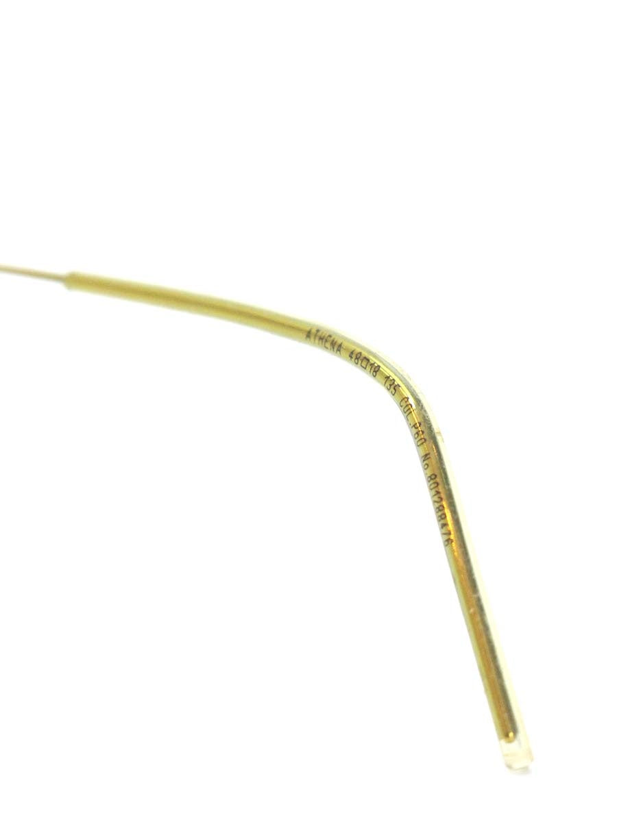 リンドバーグ air titanium メガネ ゴールド メタルフレーム フルリム オーバル(楕円) ITCT5W3BX5UG