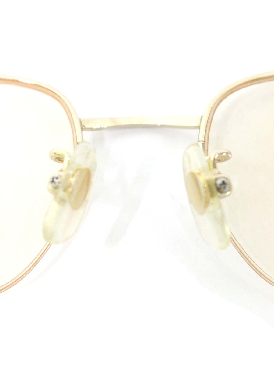 ミヤケデザインスタジオ IM-257 メガネ ゴールド メタルフレーム ハーフリム スクエア ITUIIZTTBCI0