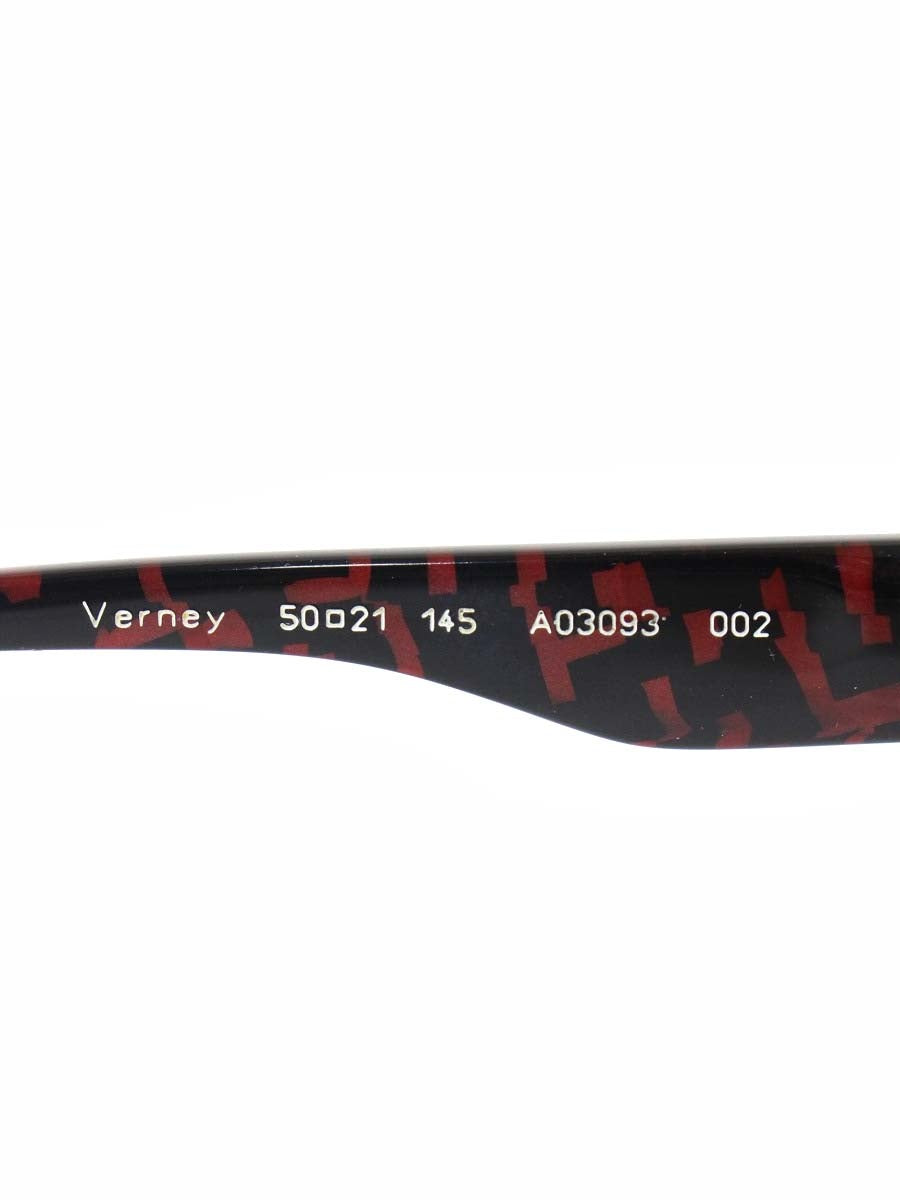 アランミクリ verney A03093 002 メガネ ブラック/ブラウン セルフレーム フルリム ウェリントン ITA437UUYLM8
