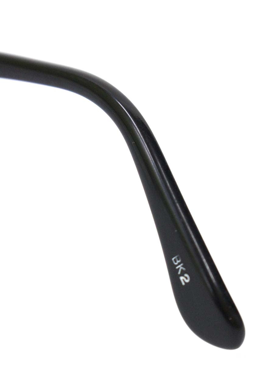 エフェクター jack ジャック メガネ ブラック/クリア セルフレーム スクエア IT24IYGEYCIF