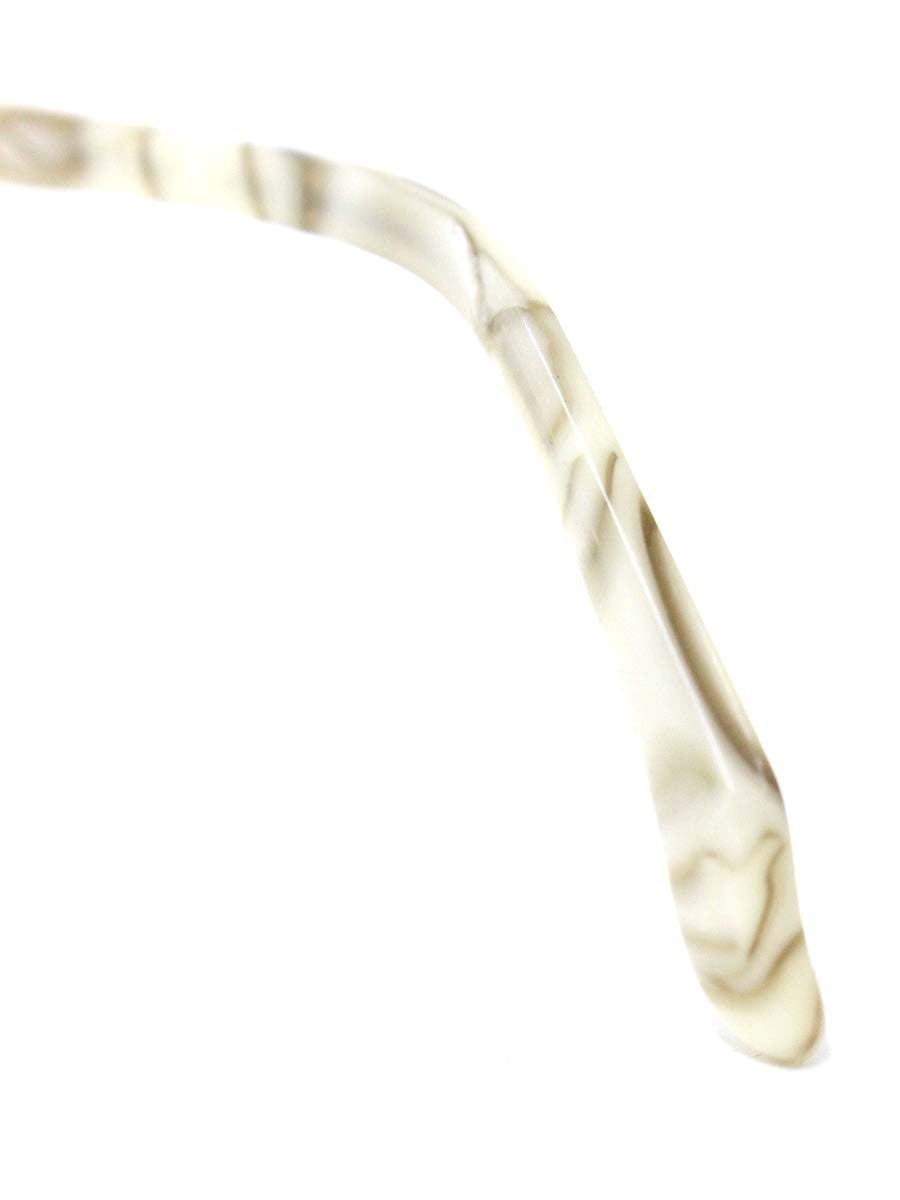 マサキマツシマ MF-1199 メガネ ホワイト セルフレーム フルリム スクエア マーブル COL.2 ITHLU9NMV8W0