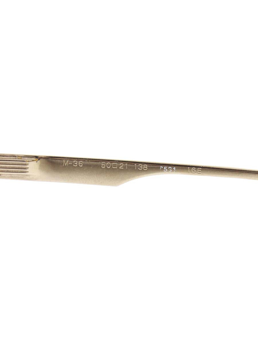 フォーナインズ M-36 メガネ ブルー コンビフレーム フルリム ボストン IT9TK8118O2S