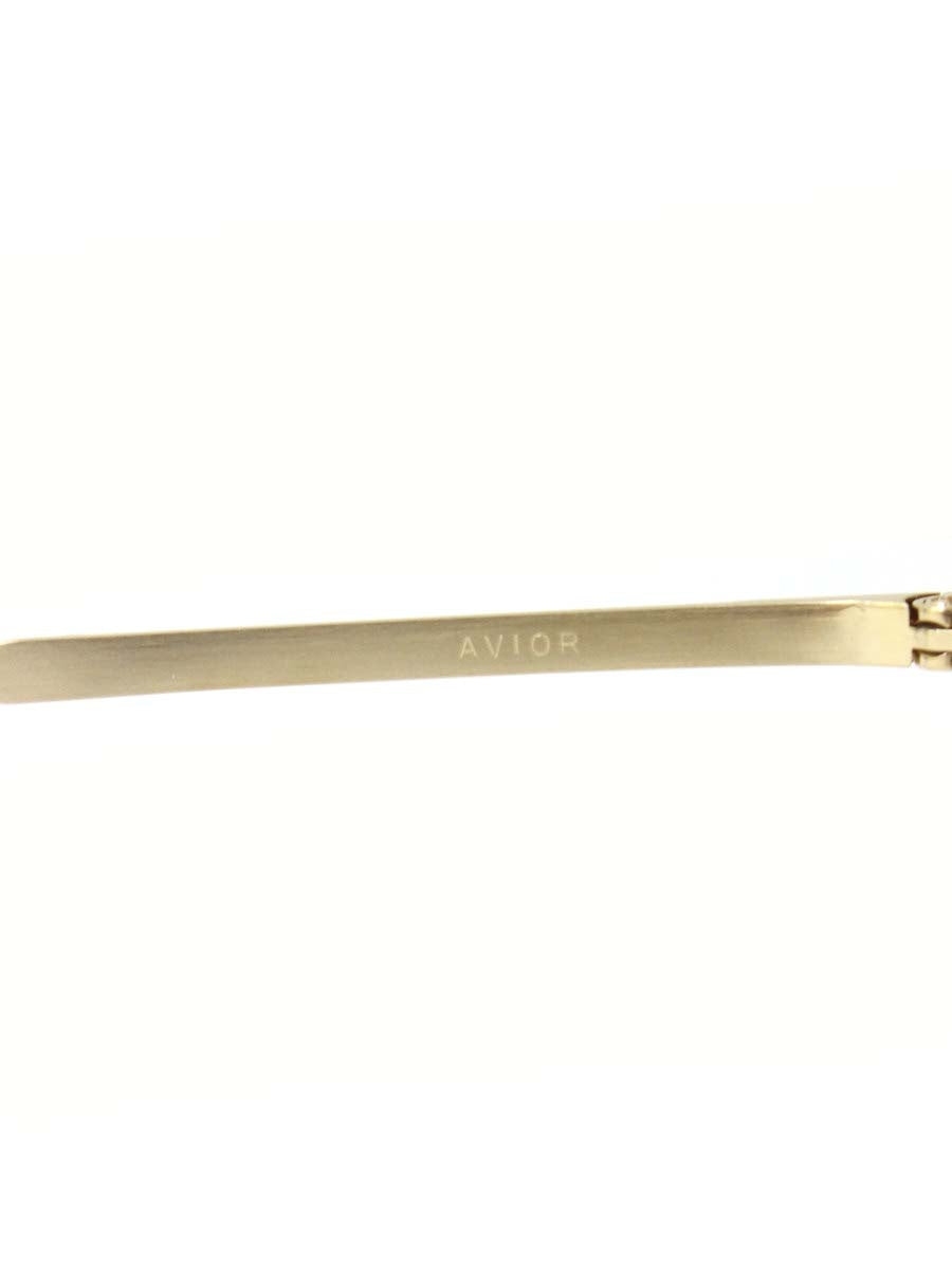 マスナガ AVIOR メガネ ネイビー ゴールド コンビフレーム ボストン べっ甲柄 bykenzo takada IT62HHK0HX6B