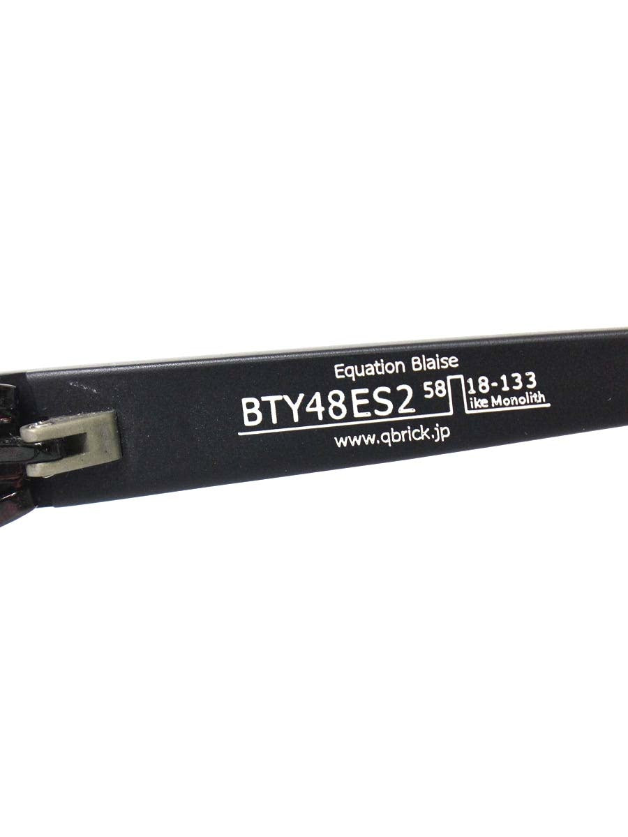 キューブリック BTY48ES2 メガネ ブラック コンビフレーム スクエア ITDM7ZQ0CHG0