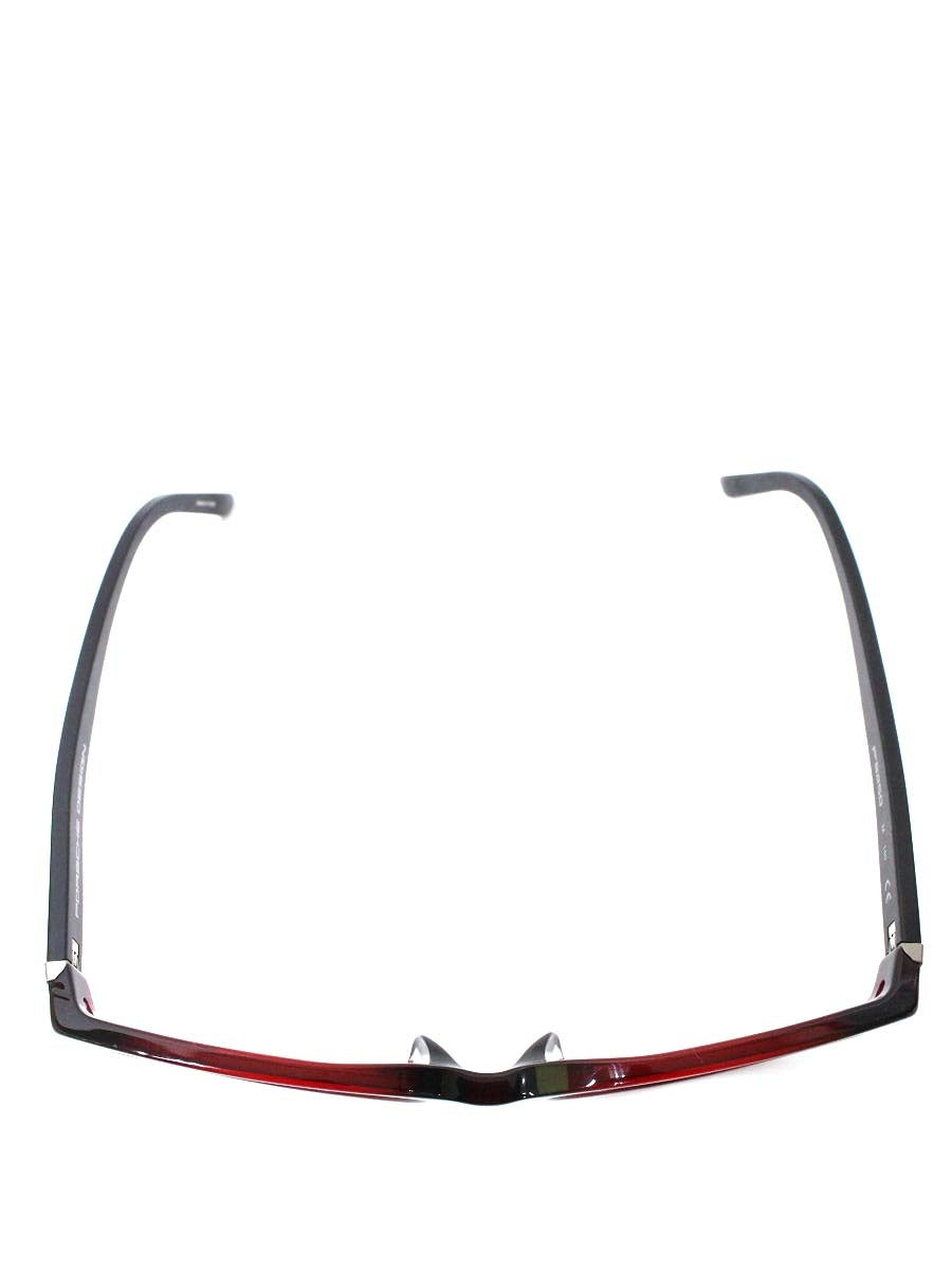 ポルシェデザイン P’8250 メガネ レッド セルフレーム フルリム スクエア ITMPBLSXCQAB