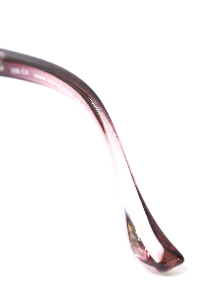 アイゾーンニューヨーク Petite Aile 306-C4 メガネ レッド セルフレーム スクエア IT54JNAKFBPK