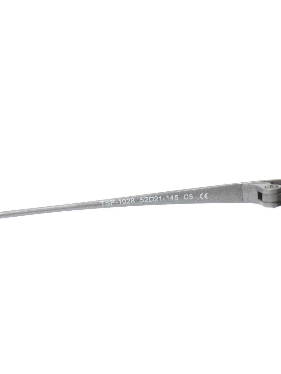 トウキョウスナップ TSP-1028 メガネ ブラック メタルフレーム スクエア ITD71XG6QK6K