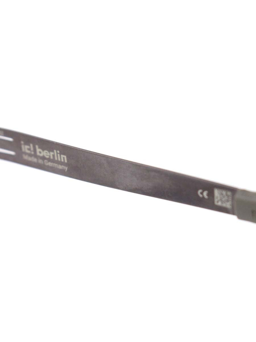 アイシーベルリン Isami K メガネ ブロンズ メタルフレーム オーバル IT9GJXIAU14H