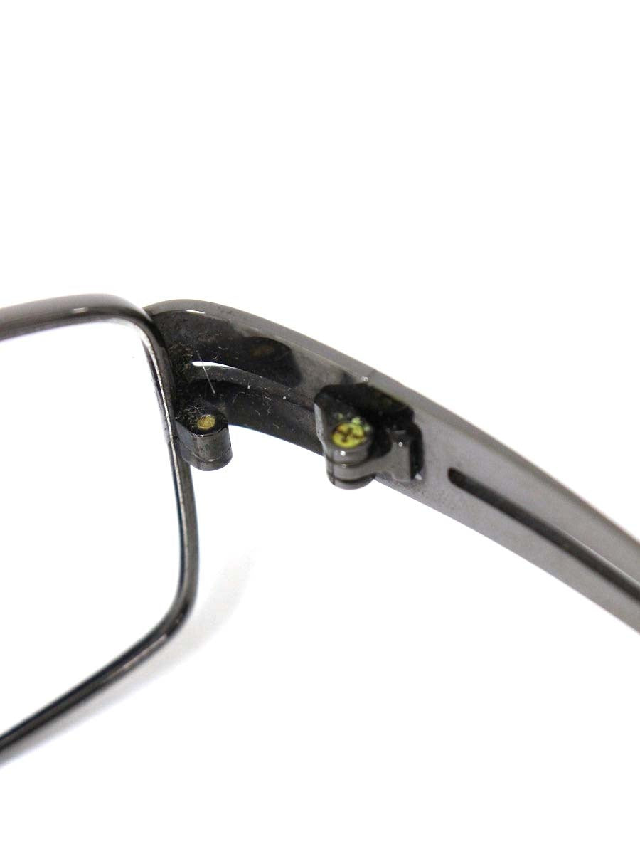 チタノス T-1290 メガネ ガンメタル/ブラック メタルフレーム スクエア ITMOWVT6M70A