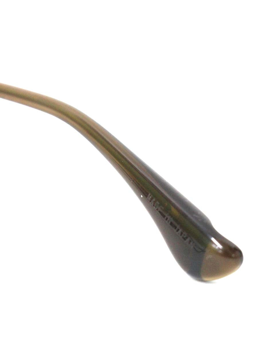 フォーナインズ M-75 メガネ ブラウン チタニウム コンビフレーム フルリム ボストン ITMQTBINSGGE