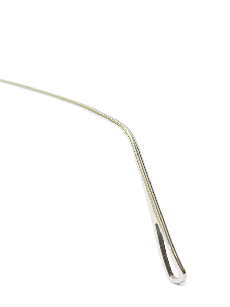 ayame(アヤメ) MANRAY メガネ シルバー マンレイ メタルフレーム フルリム ボストン ITC1N7228RME