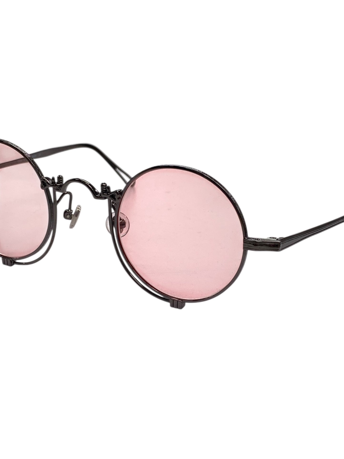 マツダ 10601H サングラス フルリム ラウンド(丸メガネ)彫金 グレー メタルフレーム ITXM4O6VKN5X